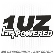 1uz Powered Engine Vinyl Decal Sticker Japanese JDM Drift stance renegadelife
