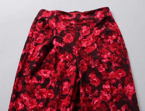 Isaac Mizrahi Live! Women's Tall Pebble Knit Pants CG2 Spiced Wine Size 2XS - Picture 2 of 4