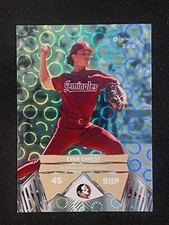 Evan Chrest 2025 Onit Athlete Florida State Baseball Teal Holo Parallel #5/9