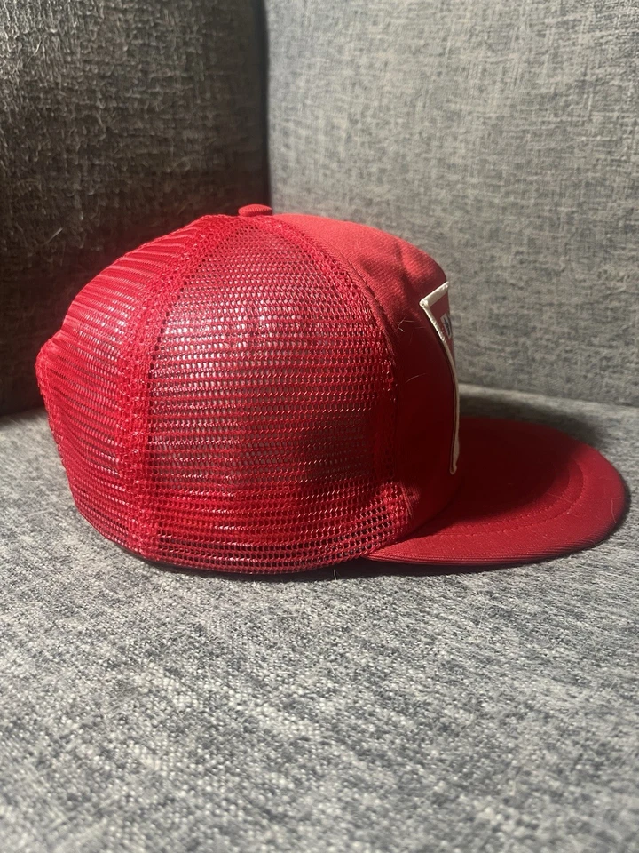 Sombrero de camionero vintage Budweiser Racing Foto 2 de 4