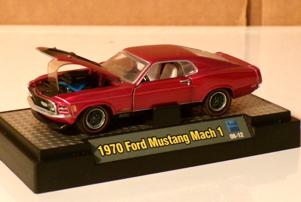 1970 Ford Mustang MAch 1...Muscle Cars Rel 02...M2 machines..1:64 - Image 3 of 4