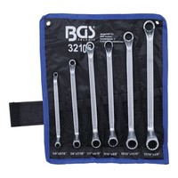 BGS Doppel-RingschlüSsel-Satz GekröPft ZollgrößEn SW 1/4 Zoll - 3/4 Zoll 6