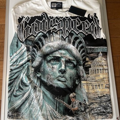 ［希少］Godspeed Statue of Liberty S 送料無料 Godspeed Statue of Liberty Graphic Print Limited Edition Men's T