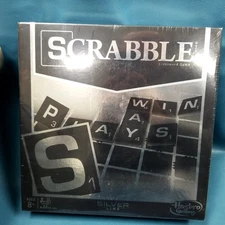 Sealed Scrabble Silver Line Edition Crossword Board Game 