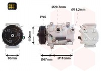 Kompressor Klimaanlage FüR CitroëN C3 III Jumpy Peugeot Traveller