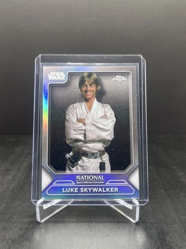 2025 Topps Chrome Star Wars NSCC Luke Skywalker #SW-2 (A)