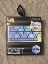 Glorious GPBT Ocean Premium PBT Keycap Set, 114 Keys, US ANSI, GMMK Pro/2