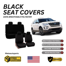 For All Ford Car Seat Covers Set 5 Seat Front Rear Washable 9pcs For All Ford Car Seat Covers Set 5 Seat Front Rear Washable 9pcs