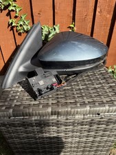 Skoda Octavia MK3 Passenger Side Left  Power fold Wing Mirror  with module *76