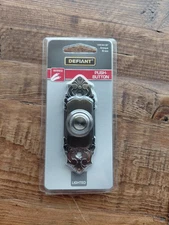 DEFIANT PUSH-BUTTON DOORBELL ~ ANTIQUE BRASS