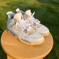 Nike Air Jordan 4 Retro GS White Oreo Men's Shoes - Size 5 - Ships Now
