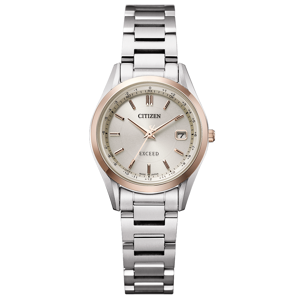 CITIZEN EXCEED ES9375-51B Titanium Eco-Drive Radio Controlled