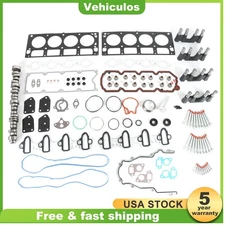 Camshaft Gasket Set Bolts Lifters For 2007-2013 Chevy Silverado GMC 5.3L Gen IV