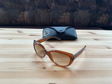 Classic Ray Ban RB4101 Jackie Ohh Sunglasses 717/51 2N Havana Brown Gradient VGC