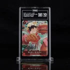 One Piece Japanese Monkey D. Luffy P-080 Mos Burger Promo TAG 10
