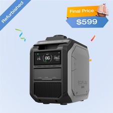 Ecoflow Sg3000 Smart Dual Fuel Lpggas Generator Powered For Emergenciesoutdoor