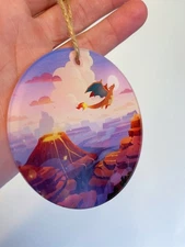 151 Zard full art Christmas Ornament tcg X Mas Tree Ornament anime 