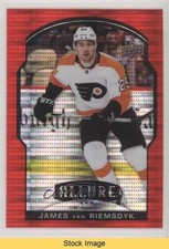 2020-21 Upper Deck Allure Red Rainbow James van Riemsdyk #17 READ 6f8