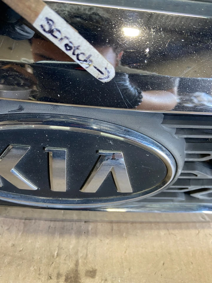 Parrilla superior delantera Kia Sedona 2011 a 2012 OEM Q5685 DG Foto 4 de 4