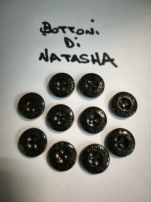 10 Bottoni Stone Island Neri Di Seconda Mano Per 22 EUR Su - Foto 10