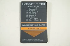 Roland Music Style Card: Easy Eight - TN-SC1-10, FREE 2-3 Day Ship!!!