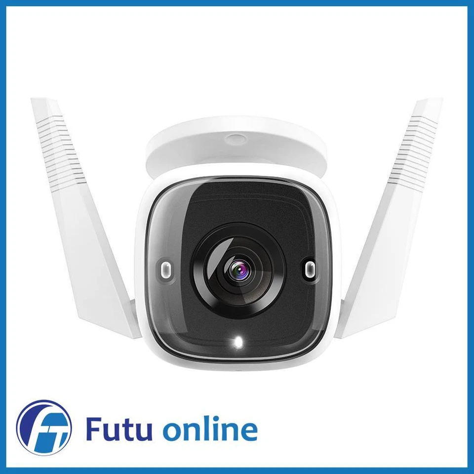 TP-Link Tapo TC65 Outdoor Security Wi-Fi 3MP Night Vision Two-Way Audio Camera