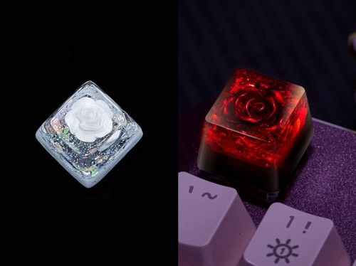 Knight and Rose Mechanical Keyboard Keycap - Picture 16 of 17