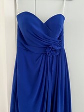royal blue prom dress size 10