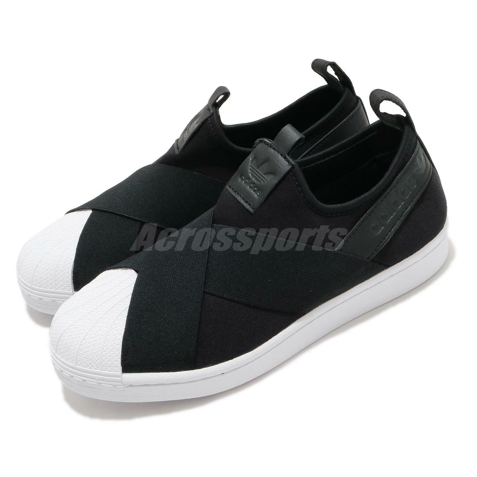 Interpreter tense Disguised adidas Originals Superstar Slip On Black White Men Unisex Casual Shoes  FW7051 | eBay