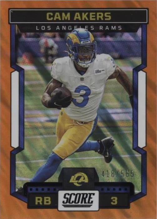 2023 Score - Cam Akers #162 Lava /565 for sale online | eBay