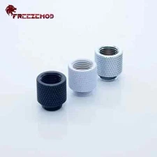 FREEZEMOD 2/5pcs Male To Female Thread Extender G1/4'' (extended 15mm) Fitting