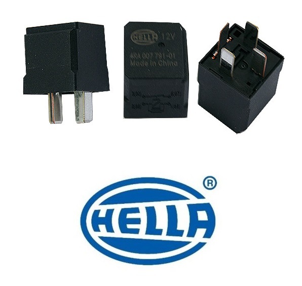 For Mercedes W211 W220 S600 E320 00-09 Suspension Air Compressor Relay OEM Hella-image