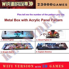 WiFi Pandora's Box 3D 23000 Classic Games Arcade Console Double Stick Retro Game
