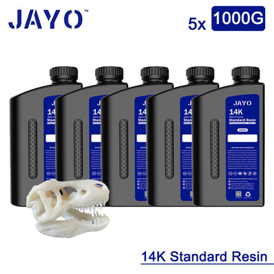 JAYO 5KG 405nm UV Photopolymer Weiß 14K Standard Resin 1KG/SET For 3D Drucker