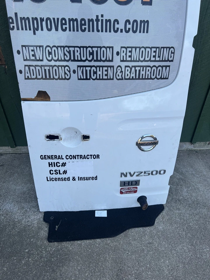 2012-2016 Nissan NV 2500 Rear Right Back Door  Shell High Roof OEM. No Shipping - Image 4 of 4