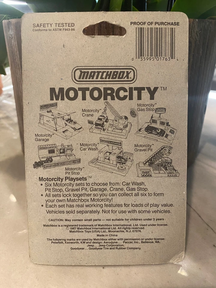 Vintage Matchbox 1987 The Automotive Superstar MB63 Snorkel Fuoco Motore - Immagine 2 di 2