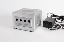 Nintendo GameCube GC Console Controller Platinum Silver Bundle DOL-001 NGC