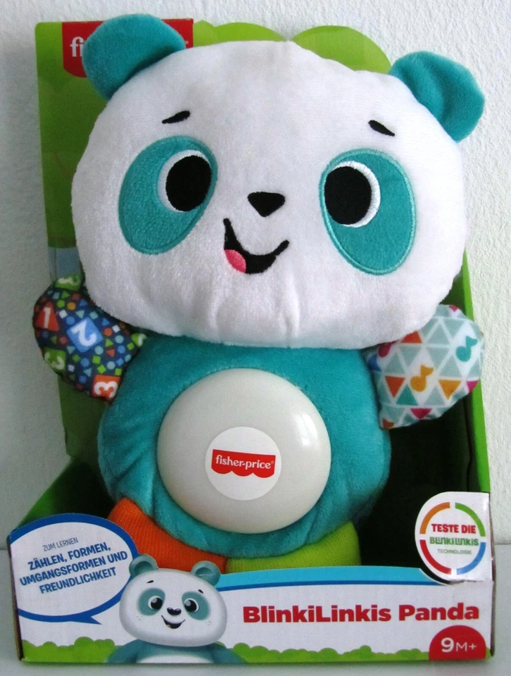 Mattel Fisher Price GRG82 BlinkiLinkis Panda - Plüsch - interaktives Spielzeug - Bild 4 von 4