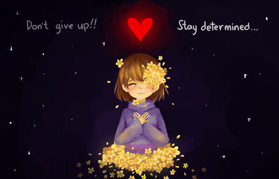 Anime undertale frisk quote Playmat Game Mat Desk