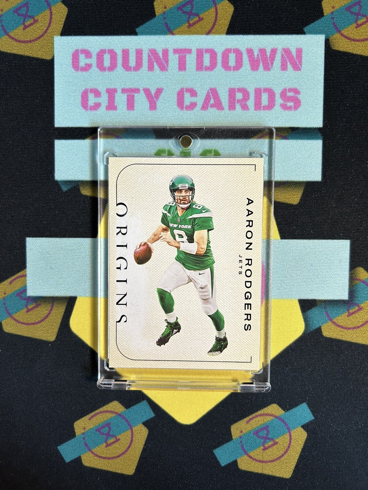 2023 Panini Origins Aaron Rodgers Blank Slate SSP RARE CASE HIT