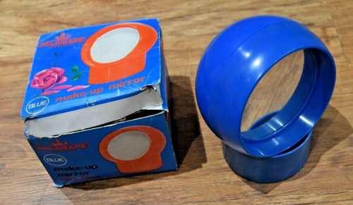 1970's Make Up Mirror - Vintage Makeup Plastic Retro look Boxed TV PROP etc