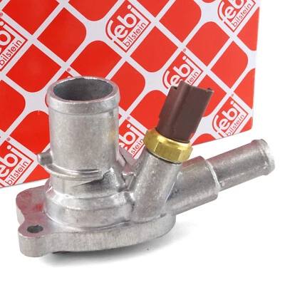 FEBI Thermostatgehäuse mit Thermostat 88°C für FIAT 500 312_ Panda 169_ FORD Ka