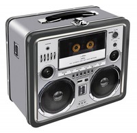 Boombox Lunch Box - Aquarius - 000117707 Boombox Lunch Box - Aquarius - 000117707