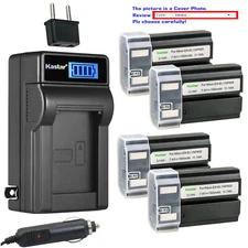 Kastar Battery LCD AC Charger for Nikon EN-EL1 MH-53 & Nikon Coolpix 775 Camera