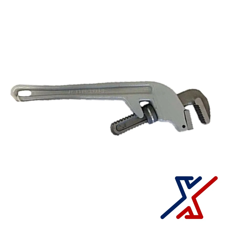 18" Adjustable Aluminum Pipe Wrench Set of 3 (Regular, 90 & 45 Degree) by X1 Too - Image 4 of 4