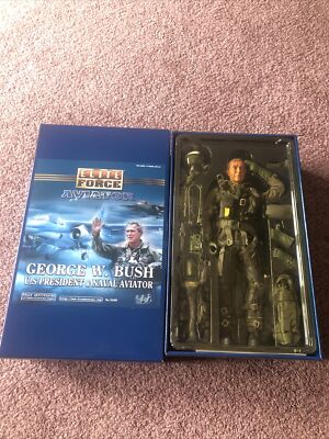 12 Inch Military Action Figures Blue Box Elite Force Aviator