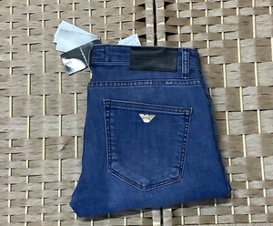 mens light blue armani jeans