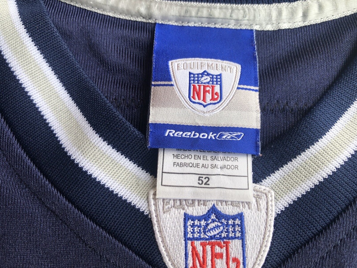 equal ⭐︎ NFL Reebok イーグルス＋ダラスカウボーイズ リーボック NFLダラスカウボーイズアメフトゲームシャツ白紺M