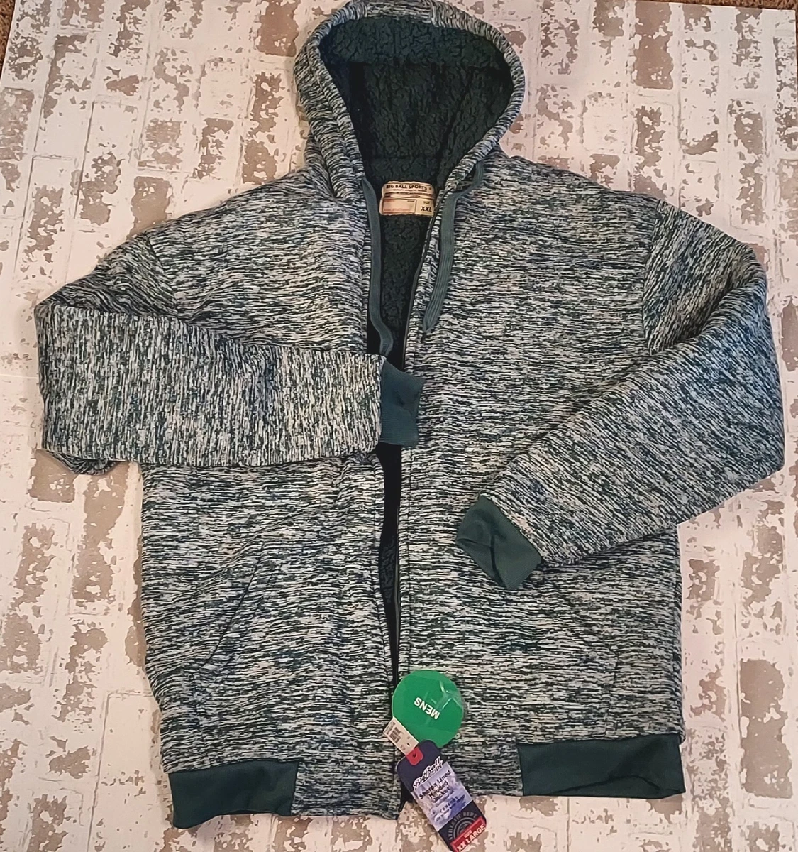 Big ball sports best sale sherpa lined hooded jacket