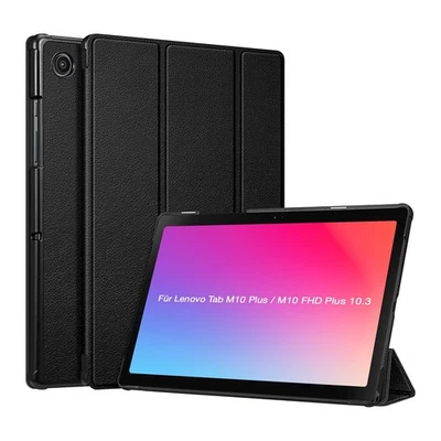 LBH TEC-EXPERT Funda de tablet para Lenovo Tab M10 Plus FHD Plus 10.3 2020 Cover Case negra